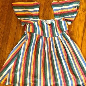 Madewell summery midi dress, EUC